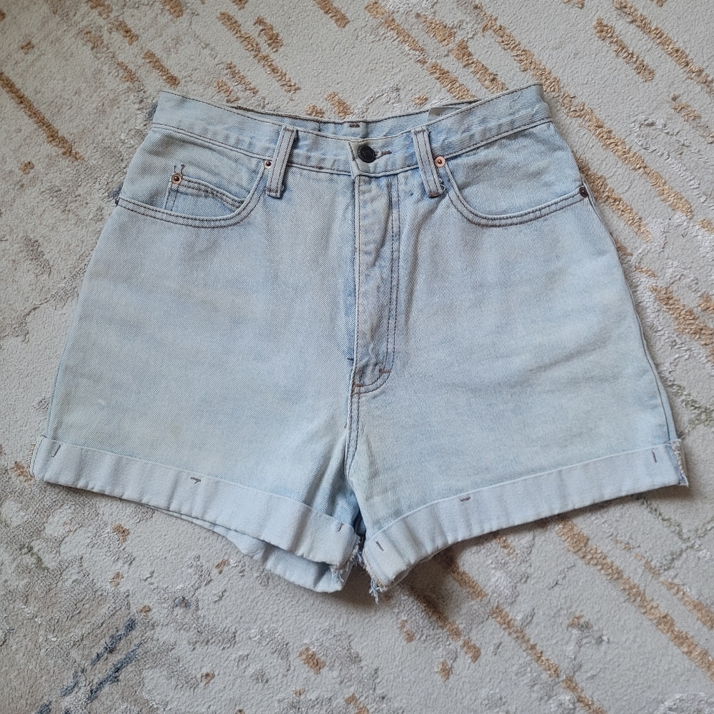 Vintage/LEI | Light Blue Denim High Waisted Shorts